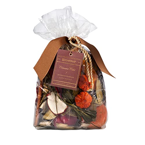 Aromatique Cinnamon Cider Potpourri Bag 8oz - Decorative Home Fragrance Sachet Botanicals, Perfect Fall Decoration Long Lasting Room Air Freshener Deodorizer or Catchall Bowl Filler Decor Centerpiece