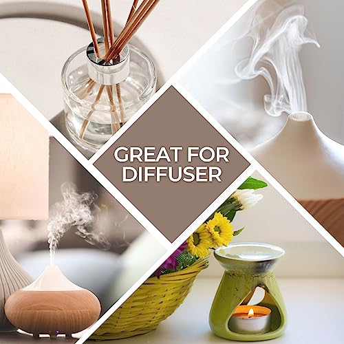Benatu Harvest Premium Fragrance Oils Set for Diffuser, Candle, Soap Making - Autumn Bakery Scents Aromatherapy Perfume Oil Gift for Home (Pumpkin Pie, Apple, Cinnamon, Honey, Coffee, Vanilla) 6 Pcs