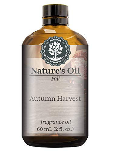 Autumn Harvest Fragrance Oil (60ml) for Diffusers, Soap Making, Candles, Lotion, Home Scents, Linen Spray, Bath Bombs, Slime
