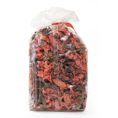 Fragrance Potpourri Bag Home Décor | Floral Petals Vase & Bowl Filler Decoration (Orange)