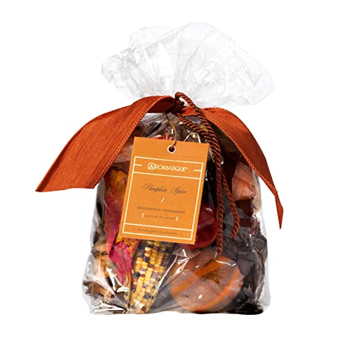 Aromatique Pumpkin Spice Potpourri Bag 8oz - Decorative Home Fragrance Sachet Botanicals, Perfect Fall Decoration Long Lasting Room Air Freshener Deodorizer or Catchall Bowl Filler Decor Centerpiece
