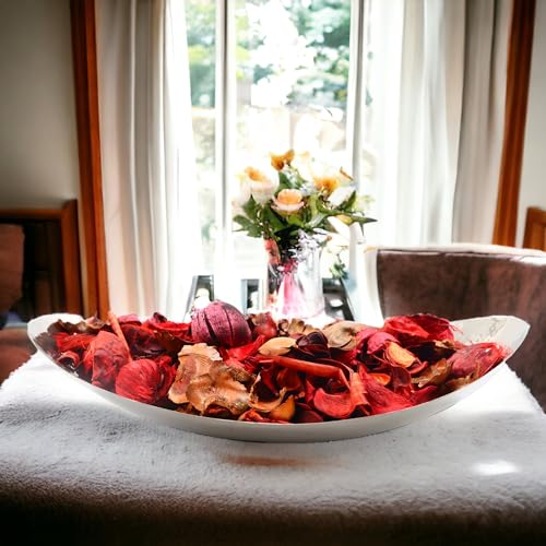 HOSLEY® Christmas Potpourri Bags Apple Cinnamon Scented Potpourri Bowl Filler Delight 4 oz Scented Potpourri with Bonus Fragrance Refresher Create a Cozy Ambiance