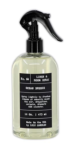 Ocean Breeze, Luxury Room Spray, Fine Mist Air Freshener, Aromatherapy Odor Eliminator - (16 Fl. Oz.)