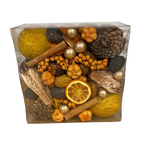 ANDALUCA Fall Harvest Fragrance Potpourri Decorative Vase & Bowl Filler Home Décor (Autumn Harvest)