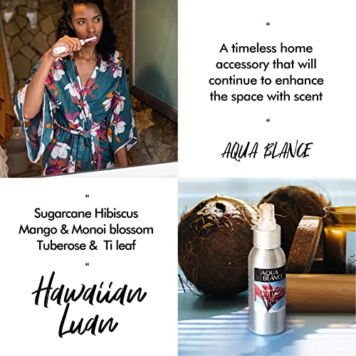 Fragrant Room Spray, Hawaiian Luau, 3 x 3.4 fl oz, Air Fresheners Odor Eliminator for Home, Bathroom, Concentrated Room Spray, Gift Set