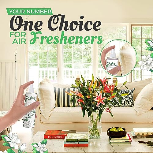 Beautitize Room Spray Air Freshener, 6.34 Fl oz | Odor Eliminator Spray | Air Fresheners for Home Long Lasting | Room Fresheners | For Home, Furniture, Fabrics (Gardenia)