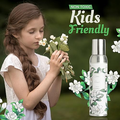 Beautitize Room Spray Air Freshener, 6.34 Fl oz | Odor Eliminator Spray | Air Fresheners for Home Long Lasting | Room Fresheners | For Home, Furniture, Fabrics (Gardenia)