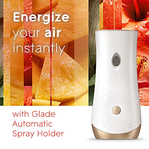 Glade Automatic Spray Refill, Air Freshener for Home and Bathroom, Hawaiian Breeze, 6.2 Oz, 2 Count