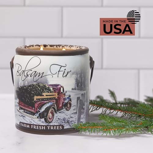 A CHEERFUL GIVER 95hr 20oz Scented Candle - Balsam Fir - Multi-Wick Glass Candle - Gifts For Men and Women