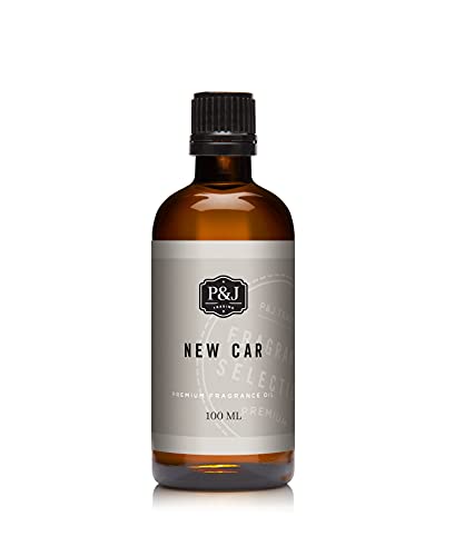 P&J Trading Fragrance Oil | New Car Oil 100ml - Candle Scents for Candle Making, Freshie Scents, Soap Making Supplies, Diffuser Oil Scents