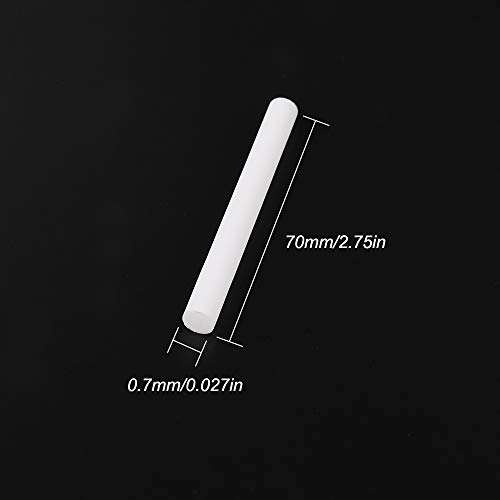 20PCS Car Diffuser Refill Sticks Filter Wick Replacement, Absorbent Refill Sticks，2.75 X 0.027 Inch for Car Diffuser Vent Clip