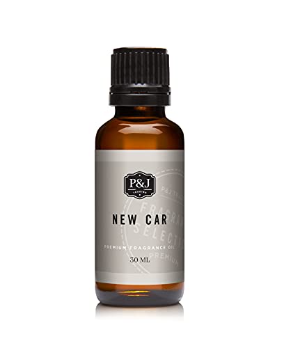 P&J Trading - New Car Scented Oil 30ml - Fragrance Oil for Candle Making, Soap Making, Diffuser Oil
