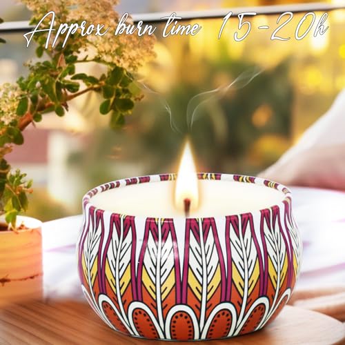 Candle Gifts for Women, 18 Packs Aromatherapy Candles, Scented Candles Gift Set for Friend Gifts, Candles for Home Scented, Soy Wax Jar Candles, Retro Court Style - Exclusive for Nobles