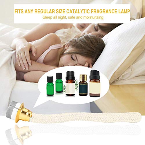 Oil Lamp Wick Replacement,2pcs Replacement Fragrance Oil Lamp Wick for Catalytic Burner Diffuser Aromatherapy Christmas Decoration