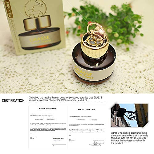 Bullsone Grasse L'esterel, Natural Car Air Fresheners, Luxury Car Perfume - Naples Blue