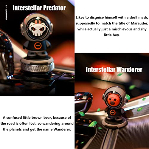 Car Air Fresheners Interstellar Series Air Fresheners for Home Cute Automotive Creative Car Perfume Diffuser Decoration (Predator)