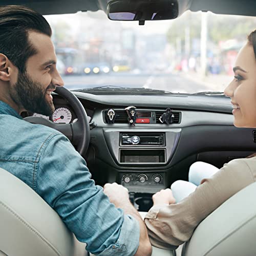 Halloween Decor for Car Horror Air Fresheners Vent Clips Grim Reaper Car Diffuser Outlet Fan Vent Perfume Clips Funny Dashboard Decorations for Automotive Truck Scents Gadgets Cool Christmas Gifts