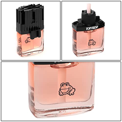 Auto Dynasty TreeFrog Room Car Clean Top Fresh Natural Air Freshener Vent Clip, Sakura Cherry Blossom Scent, 0.3 Fl Oz