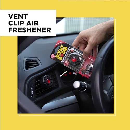 Scent Bomb Black Cherry Vent Clip 3 Pack - Car Air Fresheners - Car Scents