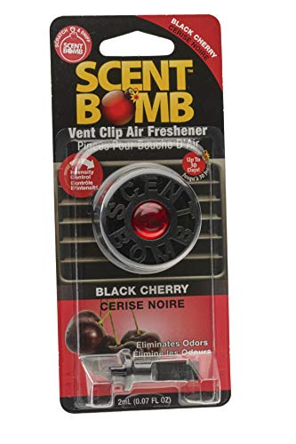 Scent Bomb Black Cherry Vent Clip 3 Pack - Car Air Fresheners - Car Scents
