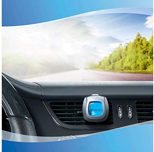 Febreze Car Vent Clip Air Freshener - Limited Edition Holiday Collection - Fresh-Cut Pine - 1 Count Vent Clip Per Package - Pack of 3 Packages Green