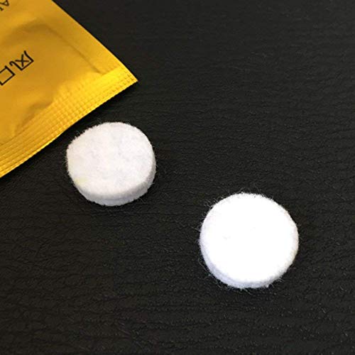 5 Pack Car Air Vent Clip Freshener Refills Cotton Fragrance Replacement Pads Car Air Freshener Refill Tablets Car Diffuser Refill Felt Pads with 5 Scents (2 pcs per pack, 10 count)