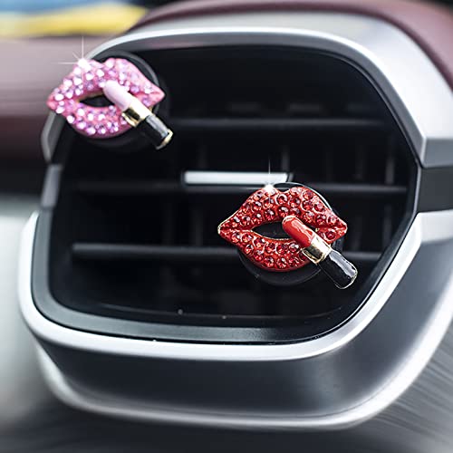 5 Pack Car Air Vent Clip Freshener Refills Cotton Fragrance Replacement Pads Car Air Freshener Refill Tablets Car Diffuser Refill Felt Pads with 5 Scents (2 pcs per pack, 10 count)
