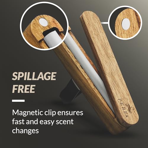 Creed Car Air Freshener Vent Clip (Pack of 2) | Strong Car Fresheners for Cars and Trucks | Cool Ride with our Car Oil Diffusers | Sustainable Long Lasting Car Air Freshener by Perfa | Lasts 1 Month