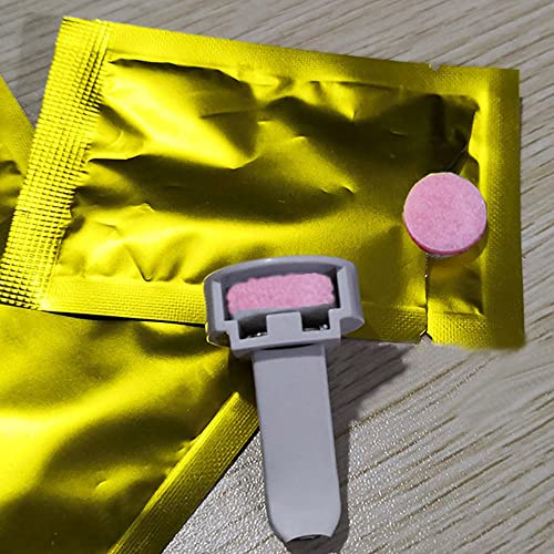 ZOSTLAND 10Pcs/Pack Car Air-outlet Fragrance Packet,Fragrance Car Clip Refills,Automotive Vent Clip Refills With Aromatherapy,Fragrances For Vehicle Deodorizing and Air Freshening (10pcs Peach)