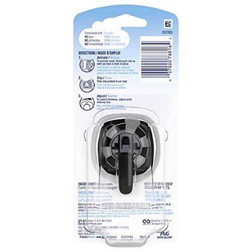 Febreze Car Odor-Eliminating Air Freshener Vent Clip, Original Old Spice Scent, 1 count