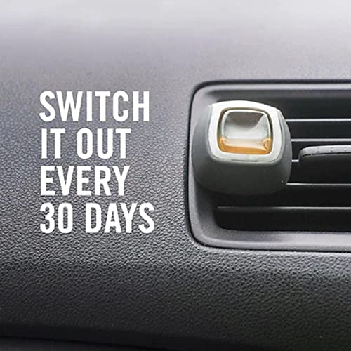 Febreze Car Odor-Eliminating Air Freshener Vent Clip, Original Old Spice Scent, 1 count