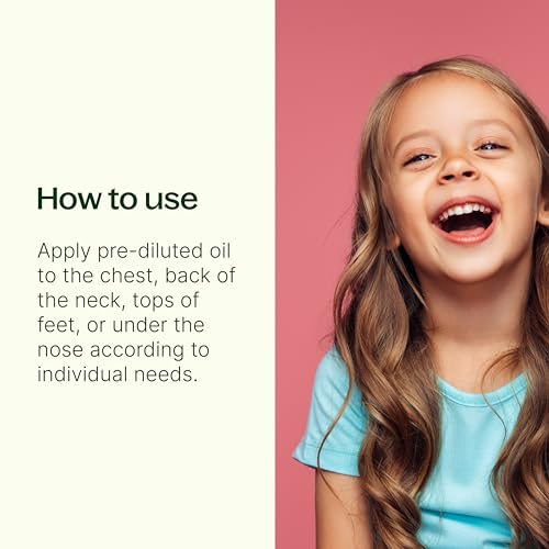 Plant Therapy Essential Oils KidSafe Starter Set for Focus, Calming, Sleep, Immune Support 100% Pure, 6 Pre-Diluted Roll-Ons, Natural Aromatherapy, Therapeutic Grade 10 mL (1/3 oz)