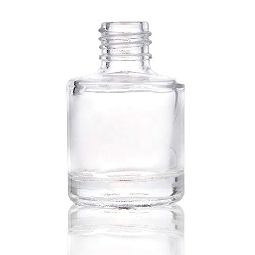 10 Pcs 8ml Hanging Car Air Freshener,Empty Clear Glass Cylindrical Essential Oil Diffuser Perfume Aromatherapy Pendant Bottle Vials With Wooden Caps & Hanging String-FREE 1 Funnel&Dropper
