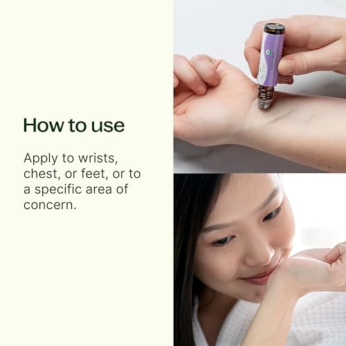 Plant Therapy Lavender Essential Oil 100% Pure, Pre-Diluted Roll-On, Natural Aromatherapy, Therapeutic Grade 10 mL (1/3 oz)
