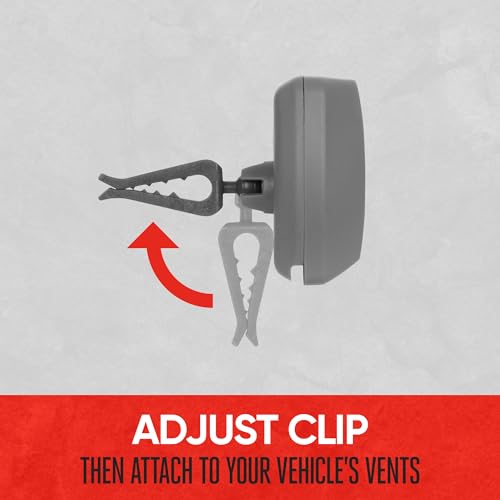Motor Trend Vent Clip Air Freshener - Long Lasting Fresh Scents for Cars, Trucks, and SUVs - Pine Scent