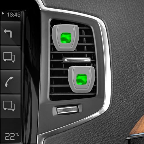 Motor Trend Vent Clip Air Freshener - Long Lasting Fresh Scents for Cars, Trucks, and SUVs - Pine Scent