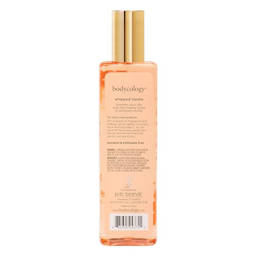 Bodycology Whipped Vanilla Fragrance Mist Women 8 oz