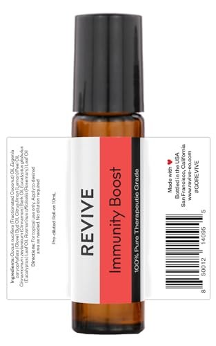Top 6 Roll-Ons Kit by Revive Essential Oils - 100% Pure Therapeutic Grade, for Diffuser, Humidifier, Massage, Aromatherapy, Skin & Hair Care - Cruelty Free - Unrefined Oils with No Fillers.