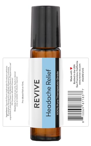 Top 6 Roll-Ons Kit by Revive Essential Oils - 100% Pure Therapeutic Grade, for Diffuser, Humidifier, Massage, Aromatherapy, Skin & Hair Care - Cruelty Free - Unrefined Oils with No Fillers.
