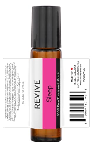 Top 6 Roll-Ons Kit by Revive Essential Oils - 100% Pure Therapeutic Grade, for Diffuser, Humidifier, Massage, Aromatherapy, Skin & Hair Care - Cruelty Free - Unrefined Oils with No Fillers.