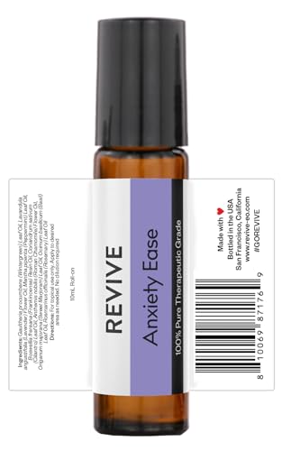 Top 6 Roll-Ons Kit by Revive Essential Oils - 100% Pure Therapeutic Grade, for Diffuser, Humidifier, Massage, Aromatherapy, Skin & Hair Care - Cruelty Free - Unrefined Oils with No Fillers.