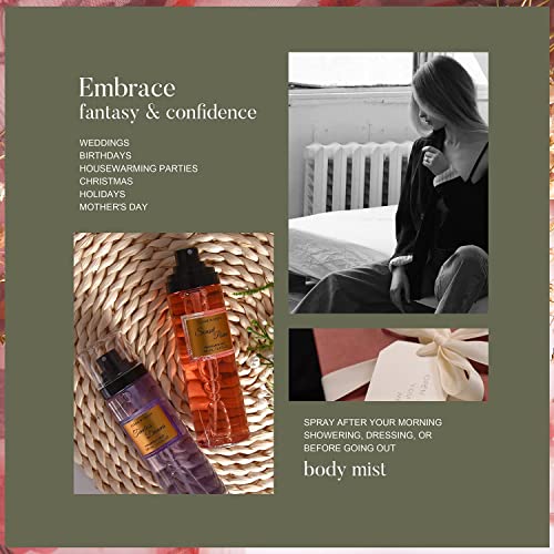 Clean-n-Fresh Body Spray, Mist for Women, Fragrance Sets, Pack of 3, Each 3.4 Fl Oz, Total 10.2 Oz