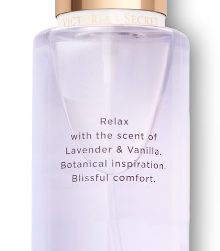 Victoria's Secret Body Mist, Perfume with Notes of Lavender and Vanilla, Body Spray, Blissful Comfort Women’s Fragrance - 250 ml / 8.4 oz