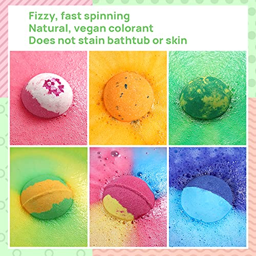 Bath Bombs - 25 Extra Large Pcs + 3 Bubble Bars & Dried Flowers - Bubble Bath Shower Salts for Women, Men & Kids - Relaxing Bathbombs Gift Set Bath Essentials Shower Steamers