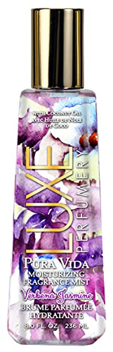 Luxe Perfumery PURA Vida Moisturizing Fragrance Mist Verbena Jasmine, 236 mL