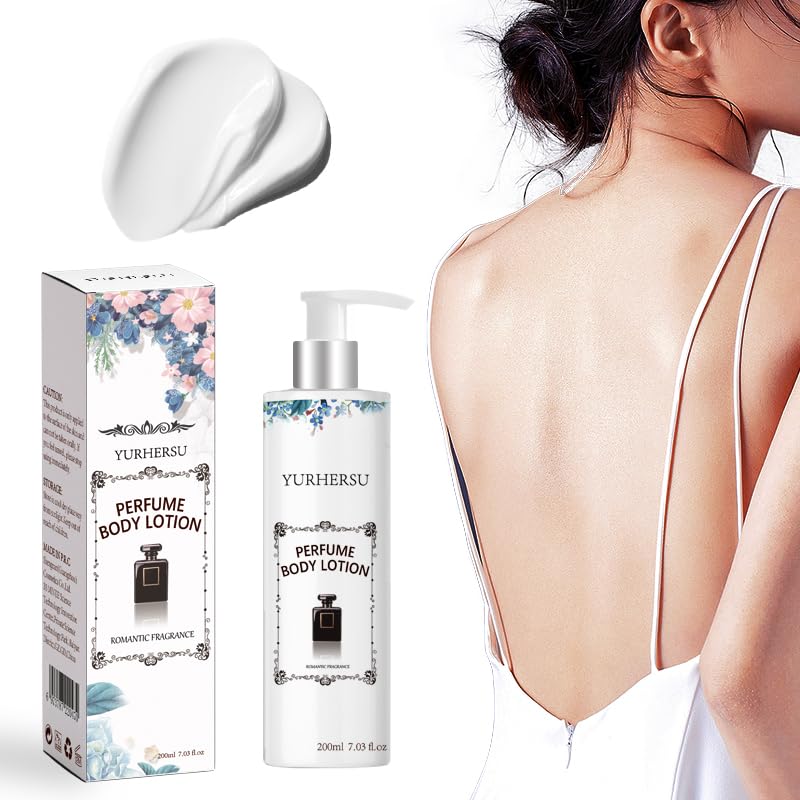 OYUFO Fragrance Body Lotion for Women Girl, for Perfume Fair Romantic Gift, 24H Super Moisturizing with Collagen, Hyaluronic Acid & Plant Extracts, 7 fl oz / 200ml