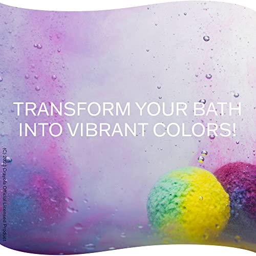 Crayola Colorful Scented Bath Bombs 7Ct