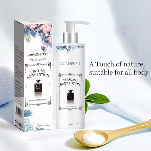 OYUFO Fragrance Body Lotion for Women Girl, for Perfume Fair Romantic Gift, 24H Super Moisturizing with Collagen, Hyaluronic Acid & Plant Extracts, 7 fl oz / 200ml