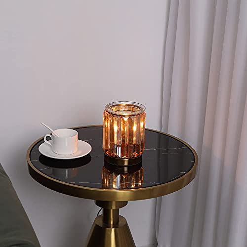 Wax Melting Heater Electric Burning Wax Burner Electric Wax Essential Oil Warmer Incense Wax Melt Warmer Night Light Aroma Decorative Lamp for Gifts & Decor(Golden)