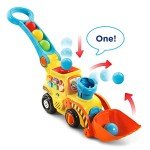 VTech Pop-a-Balls Push & Pop Bulldozer Toy